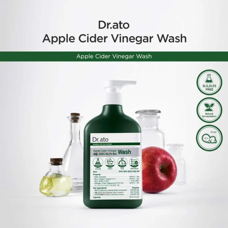 Dr.ato Apple Cider Vinegar Wash 310ml